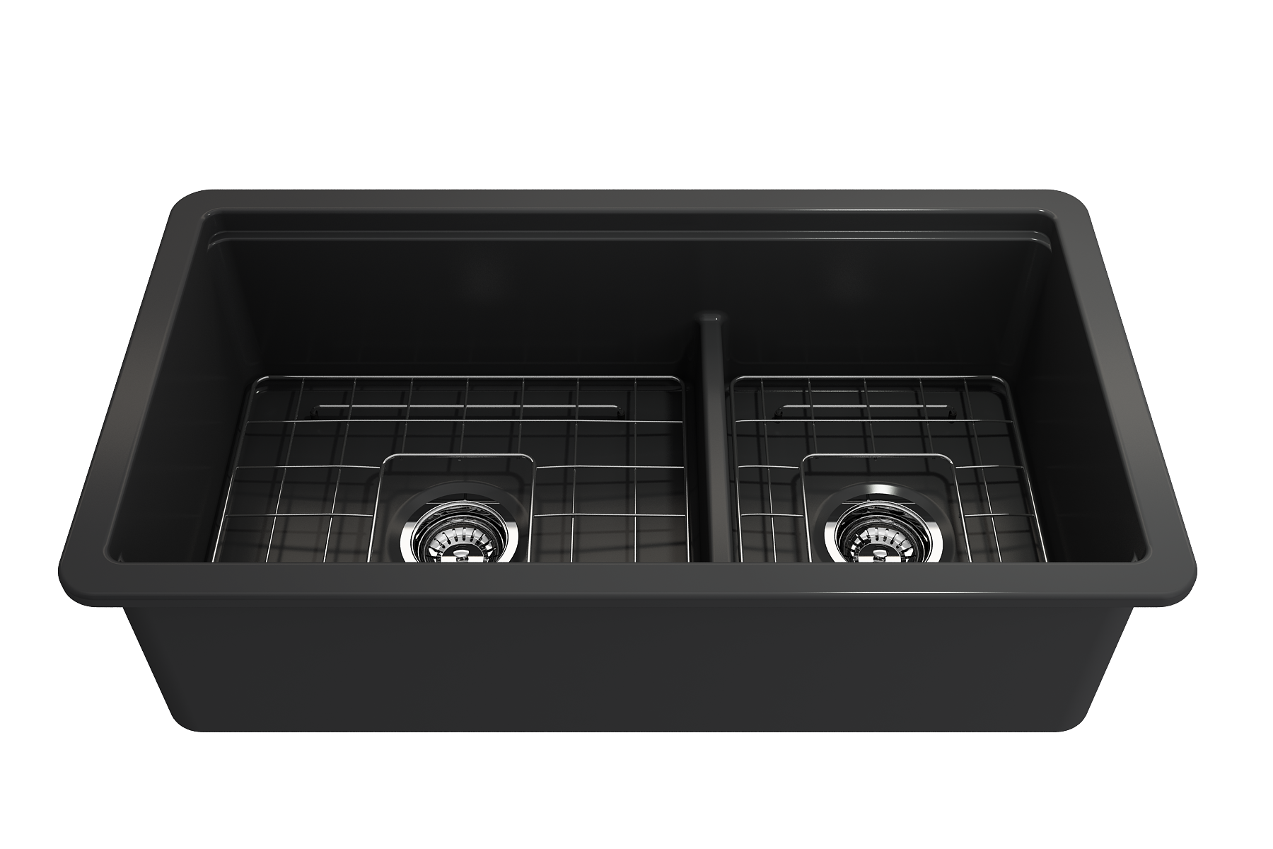 SOTTO STEP-RIM 34D Fireclay Workstation Sinks