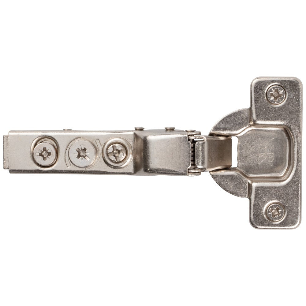 Hardware Resources HR MAX 110 ° 9 mm Crank Cam Adjustable Heavy Duty Adjustable Soft-close Hinge with Press-in 8 mm Dowels