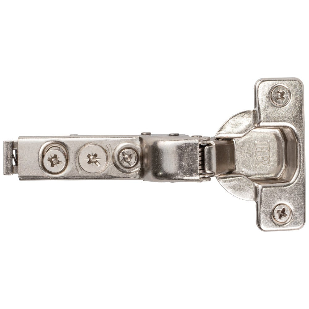 Hardware Resources HR MAX 110 ° 15 mm Crank Cam Adjustable Heavy Duty Adjustable Soft-close Hinge with Press-in 8 mm Dowels