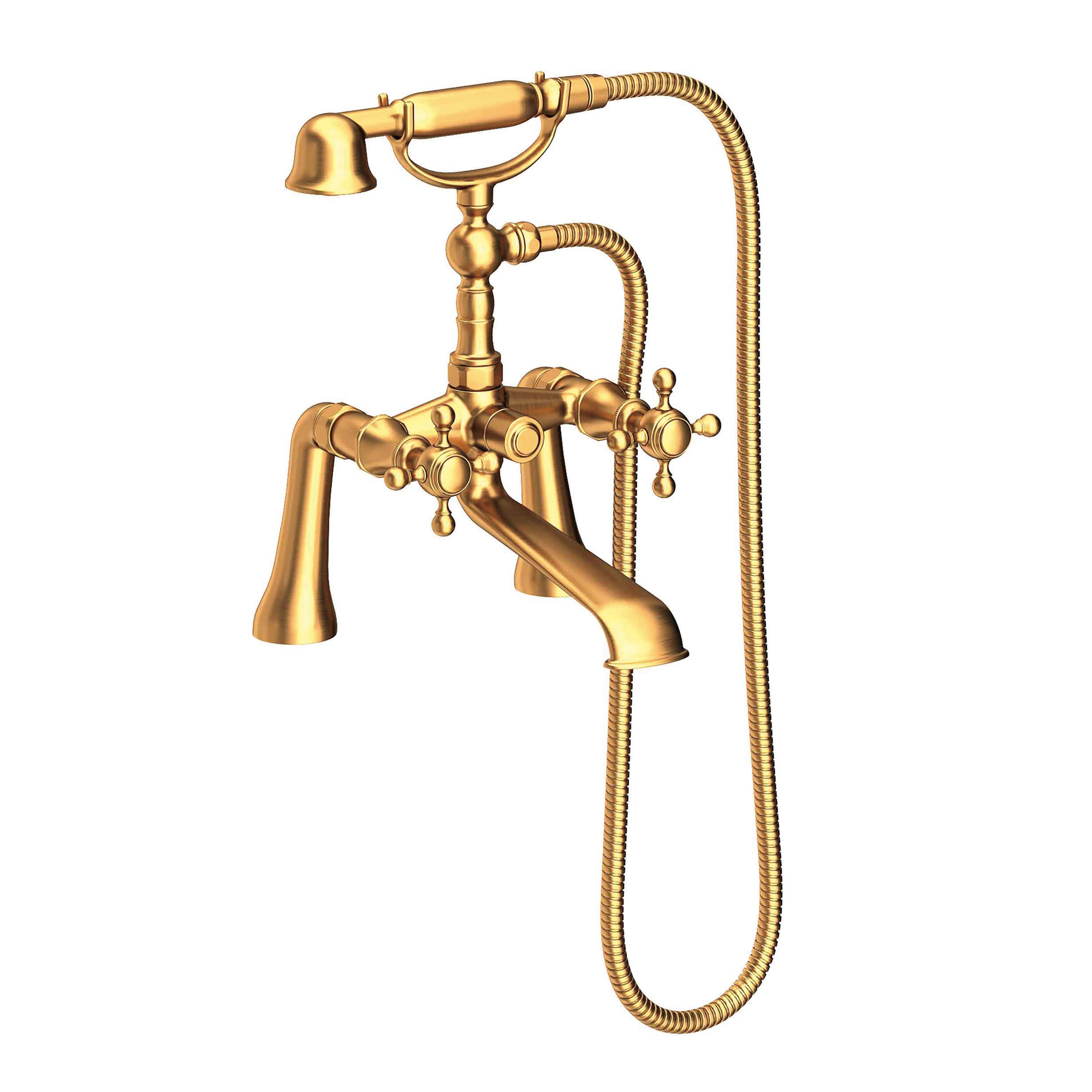 Newport Brass Victoria Exposed Tub & Hand Shower Set - Deck Mount