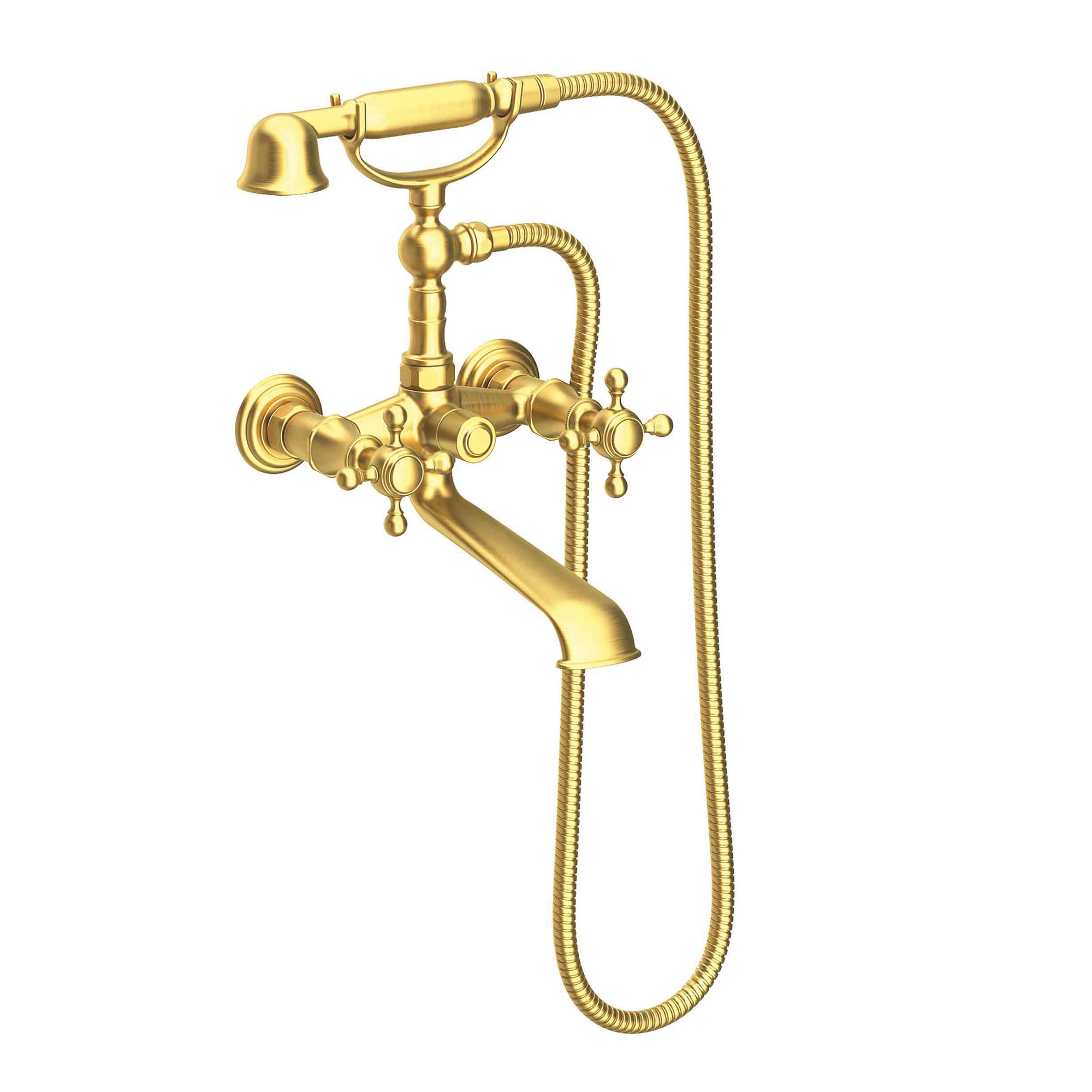 Newport Brass Victoria Exposed Tub & Hand Shower Set - Wall Mount