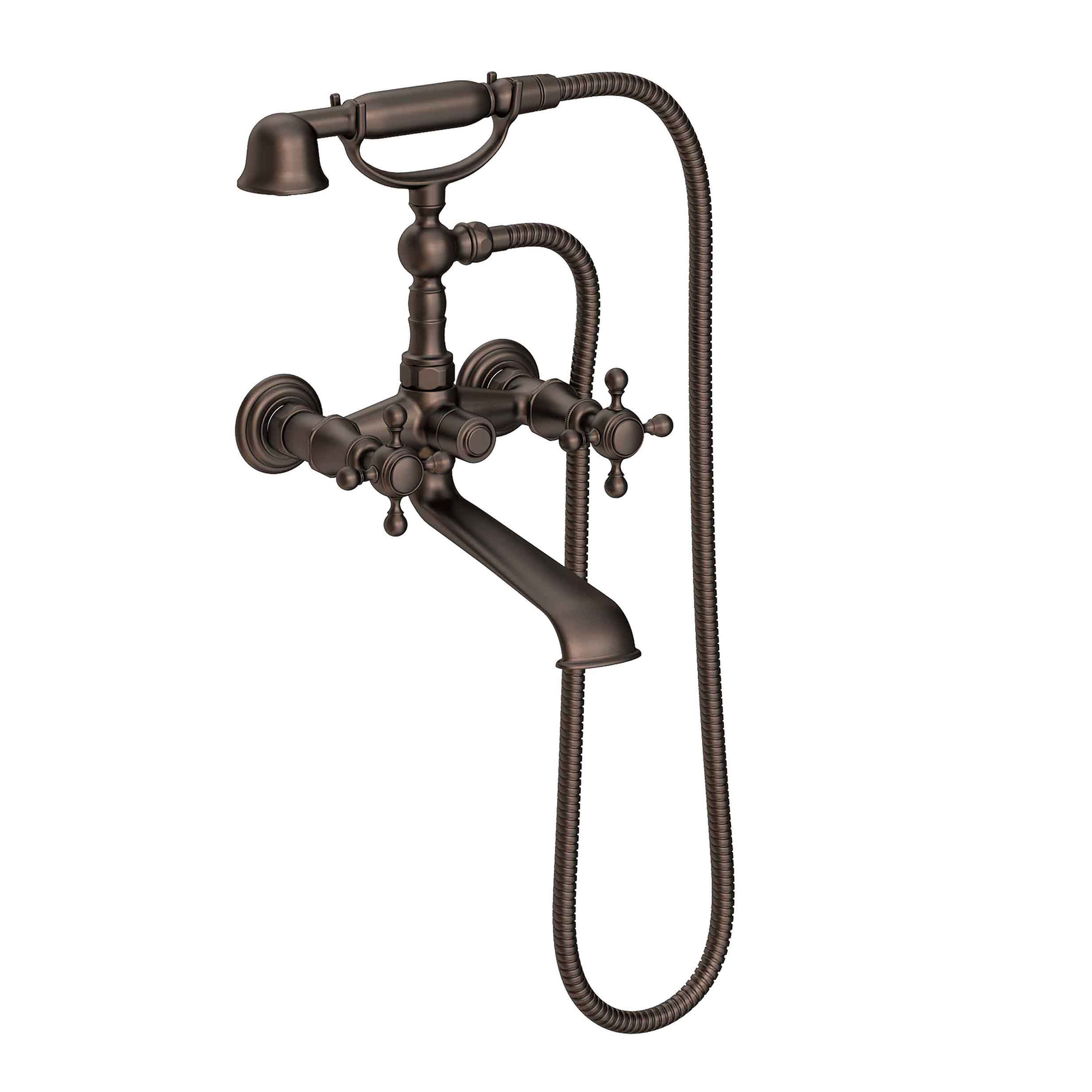 Newport Brass Victoria Exposed Tub & Hand Shower Set - Wall Mount
