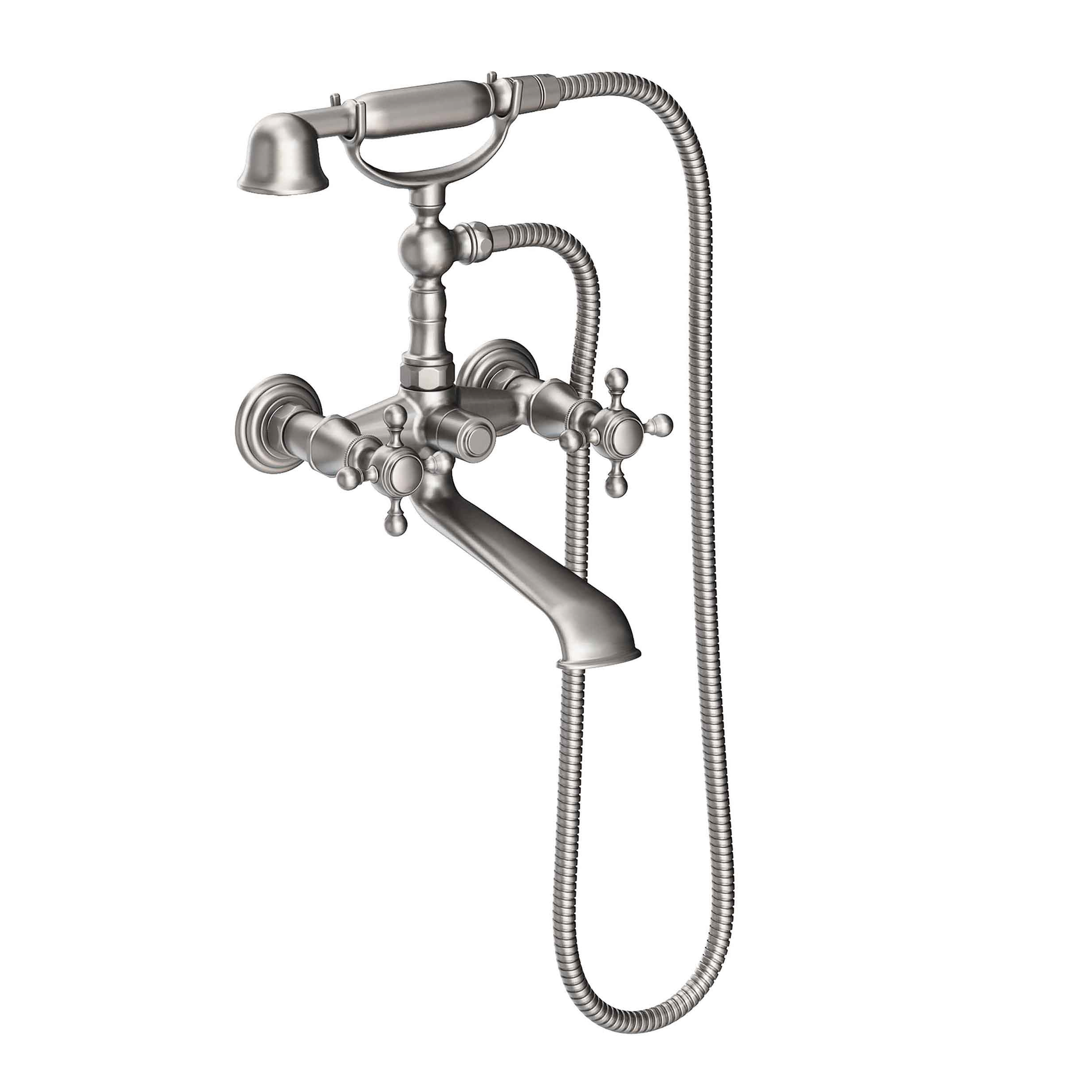 Newport Brass Victoria Exposed Tub & Hand Shower Set - Wall Mount