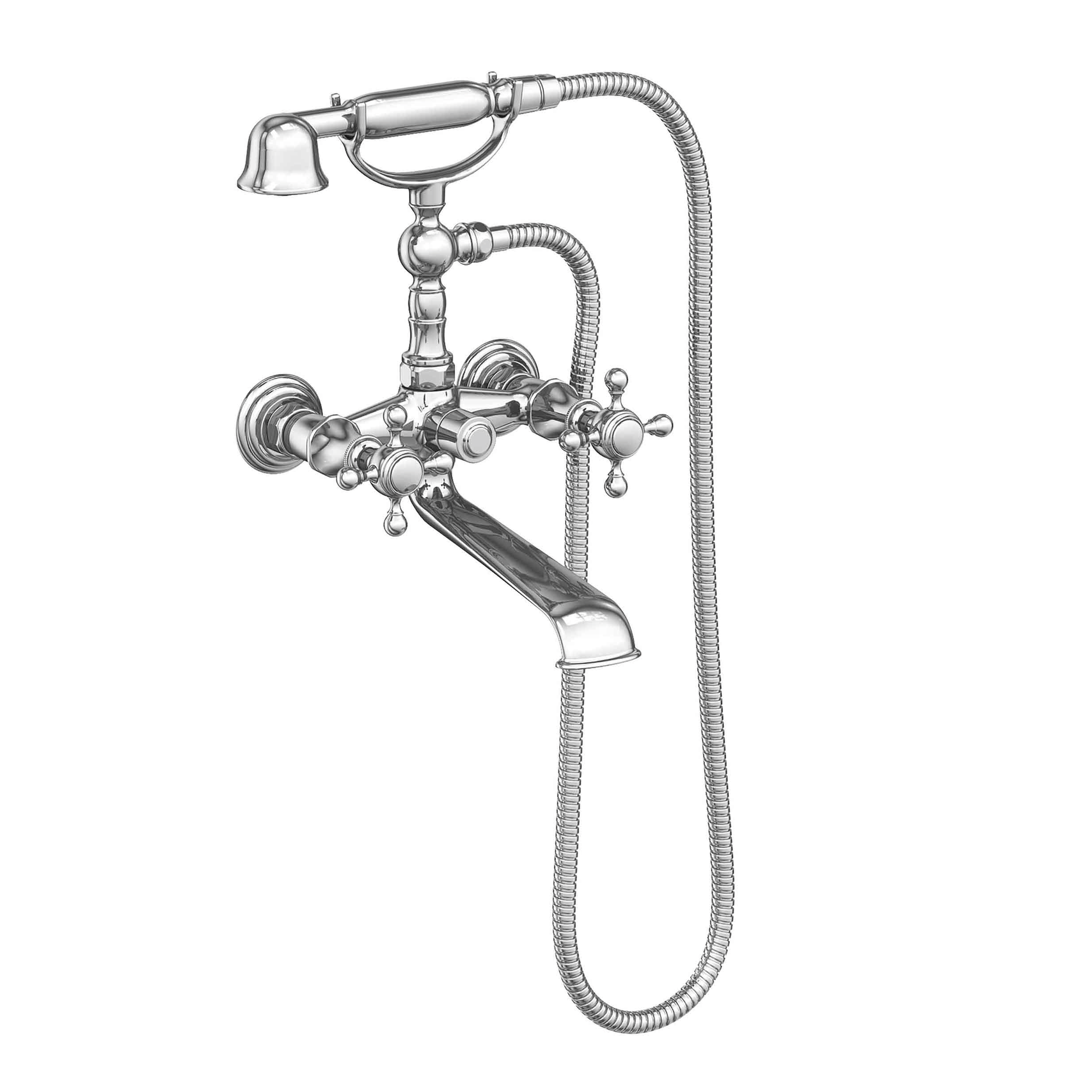 Newport Brass Victoria Exposed Tub & Hand Shower Set - Wall Mount