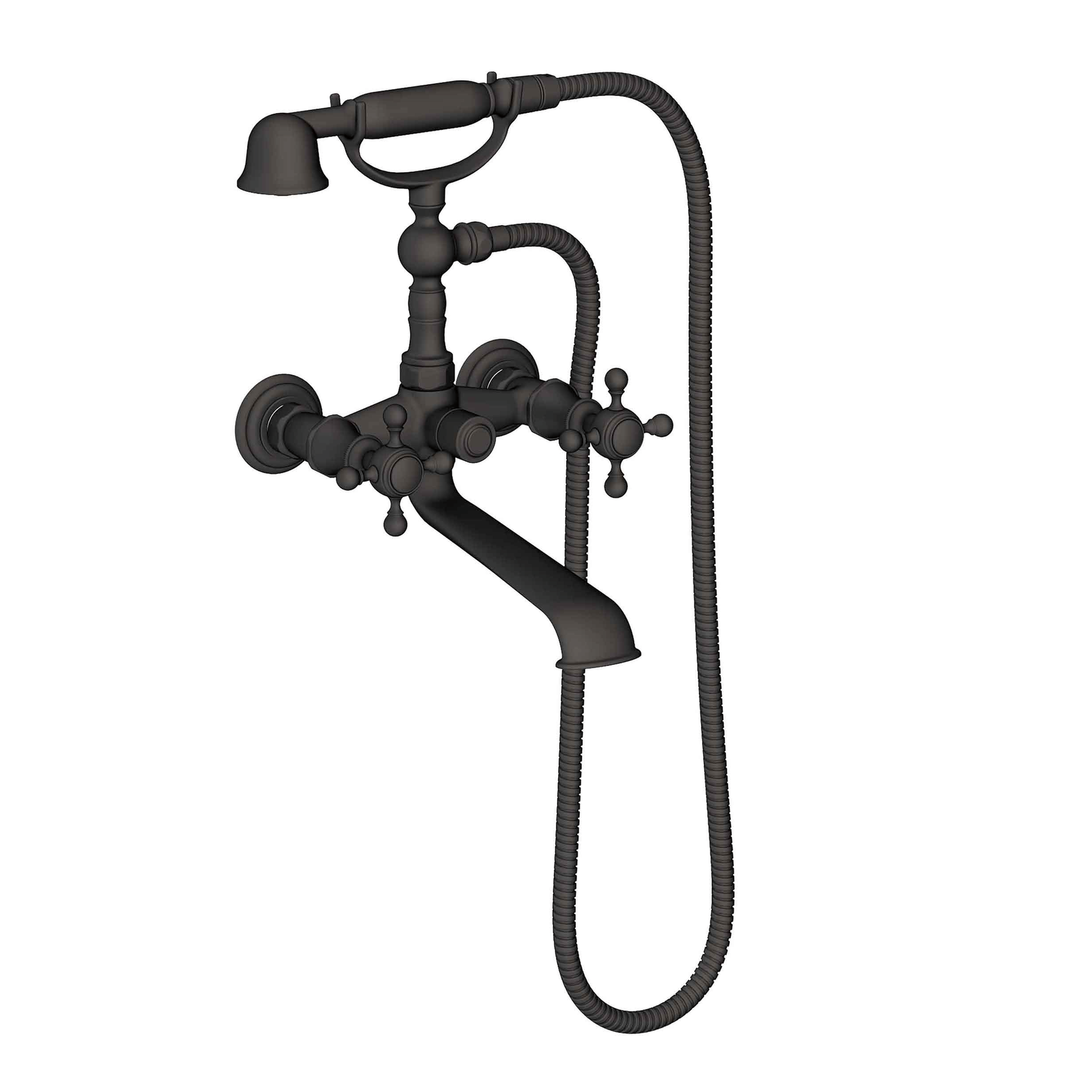 Newport Brass Victoria Exposed Tub & Hand Shower Set - Wall Mount