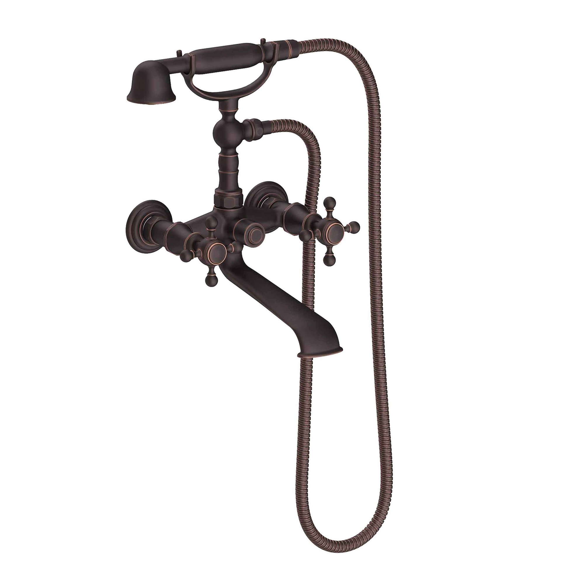 Newport Brass Victoria Exposed Tub & Hand Shower Set - Wall Mount