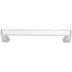Hardware Resources 96 mm Center-to-Center Satin Nickel Square Boswell Cabinet Pull