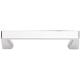Hardware Resources 96 mm Center-to-Center Satin Nickel Square Boswell Cabinet Pull
