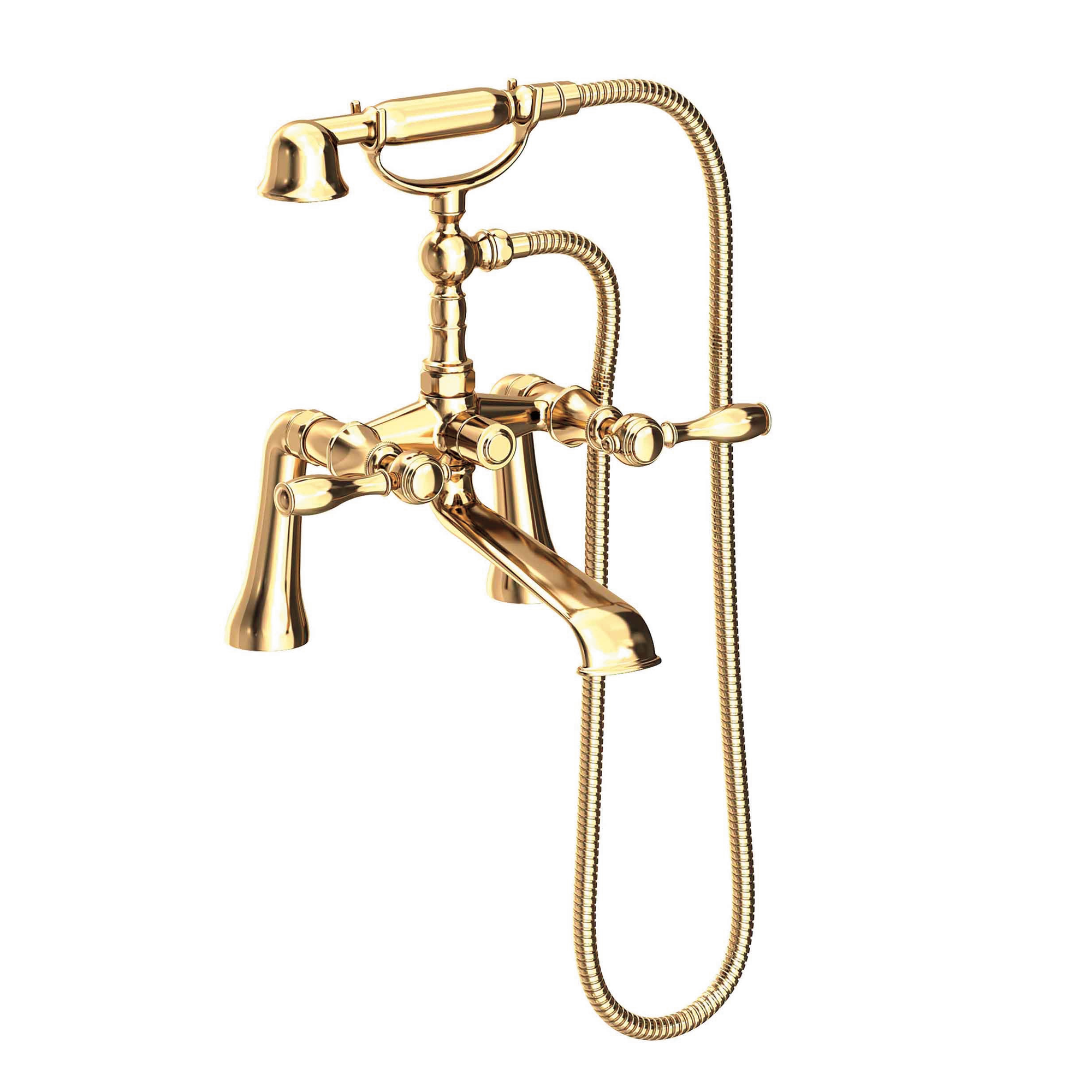 Newport Brass Victoria Exposed Tub & Hand Shower Set - Deck Mount