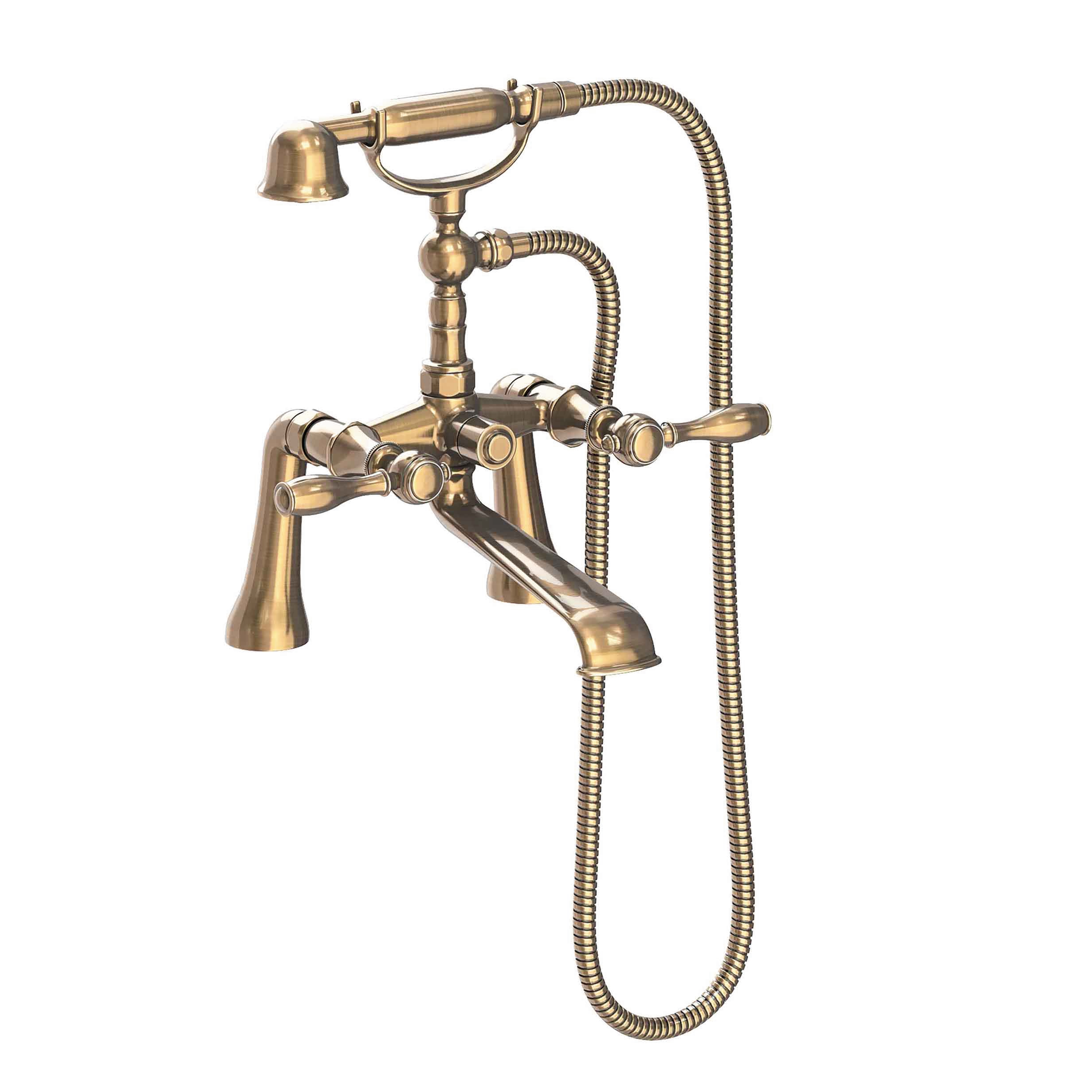 Newport Brass Victoria Exposed Tub & Hand Shower Set - Deck Mount