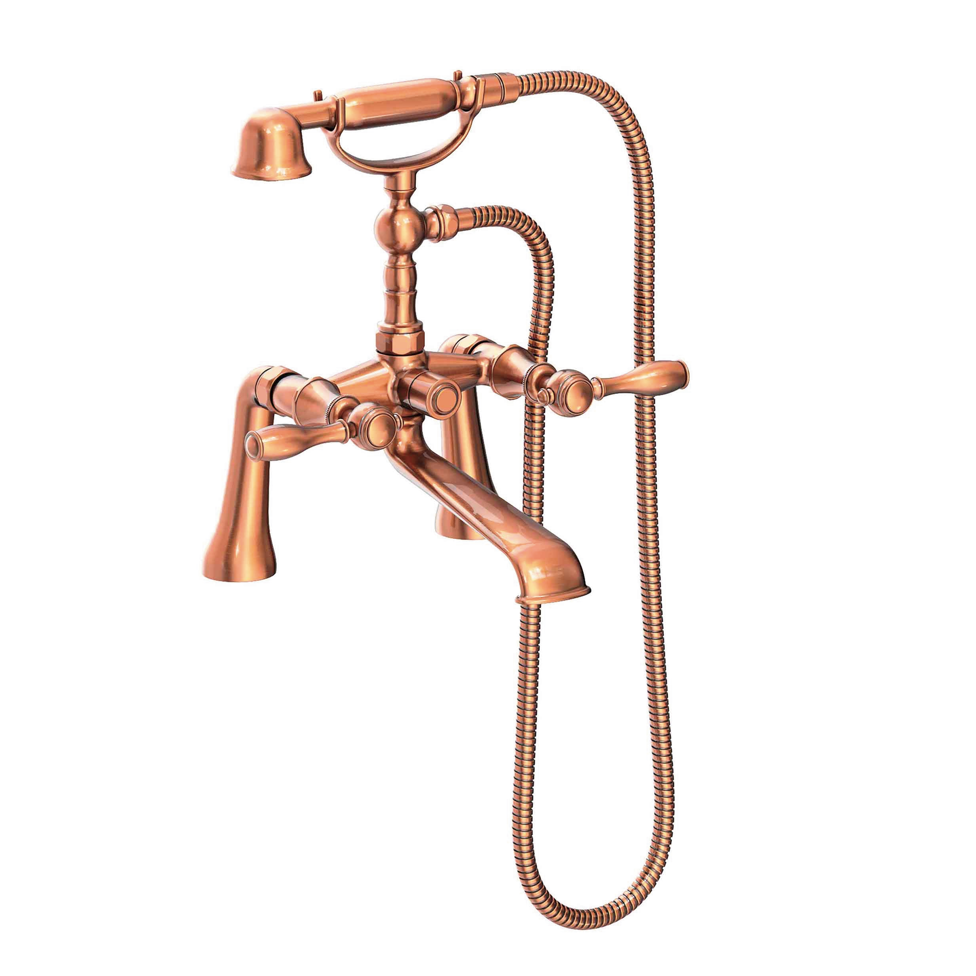 Newport Brass Victoria Exposed Tub & Hand Shower Set - Deck Mount