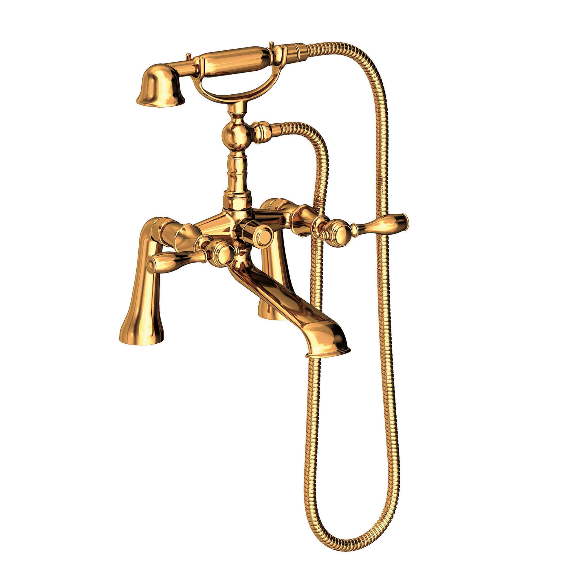 Newport Brass Victoria Exposed Tub & Hand Shower Set - Deck Mount