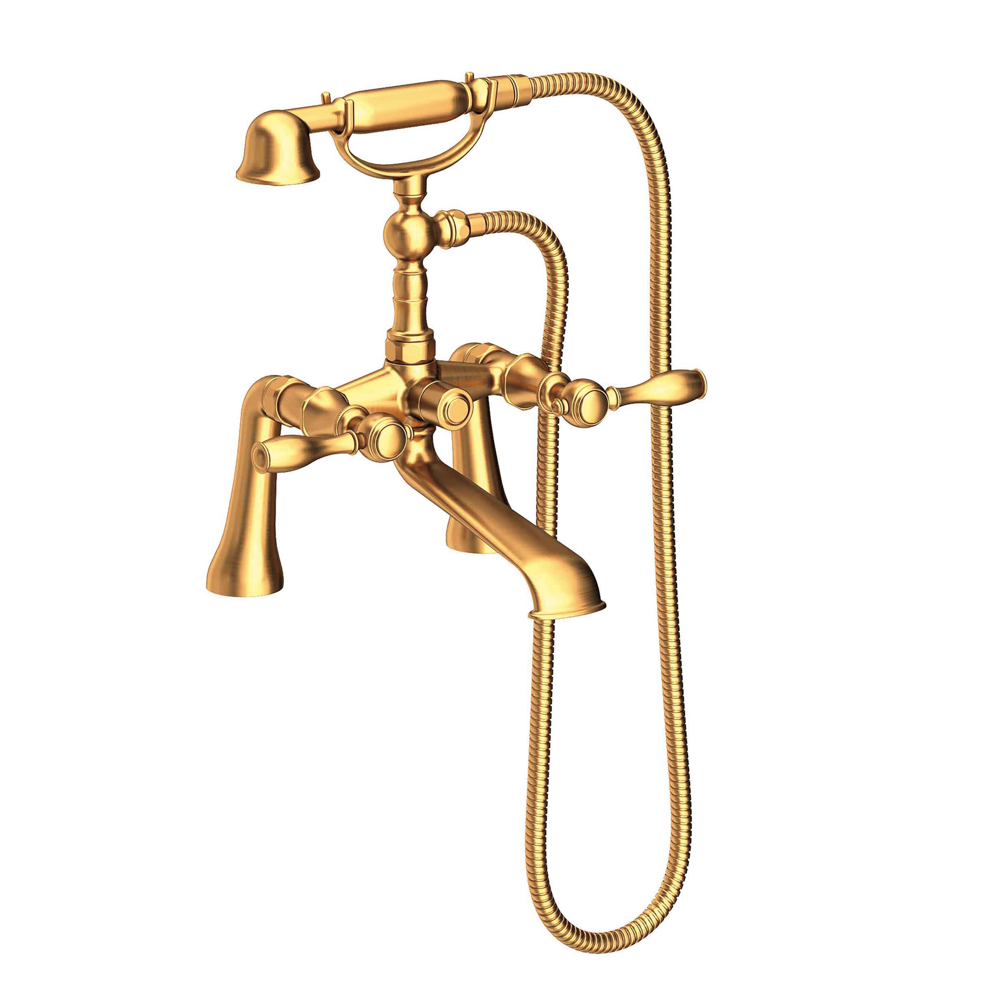 Newport Brass Victoria Exposed Tub & Hand Shower Set - Deck Mount