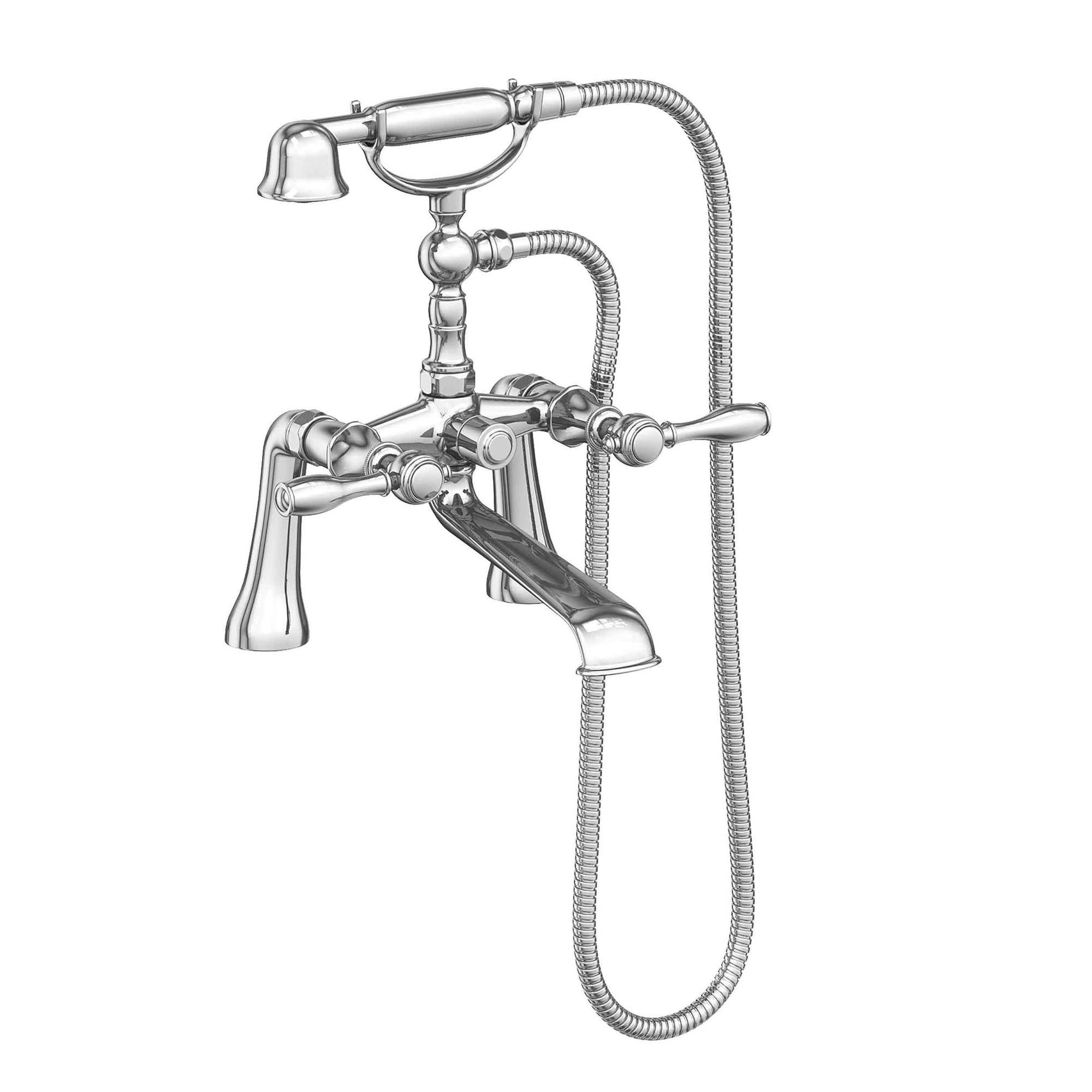 Newport Brass Victoria Exposed Tub & Hand Shower Set - Deck Mount