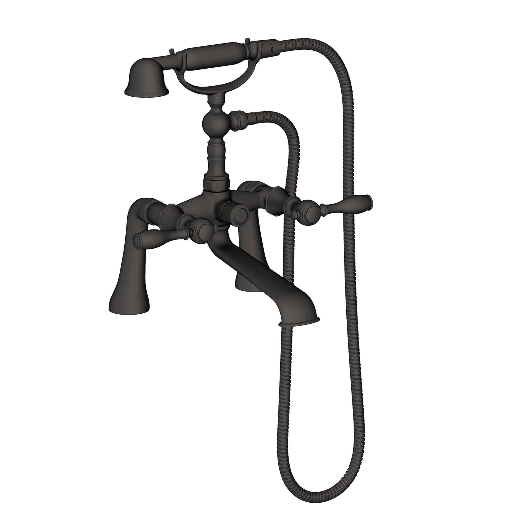 Newport Brass Victoria Exposed Tub & Hand Shower Set - Deck Mount