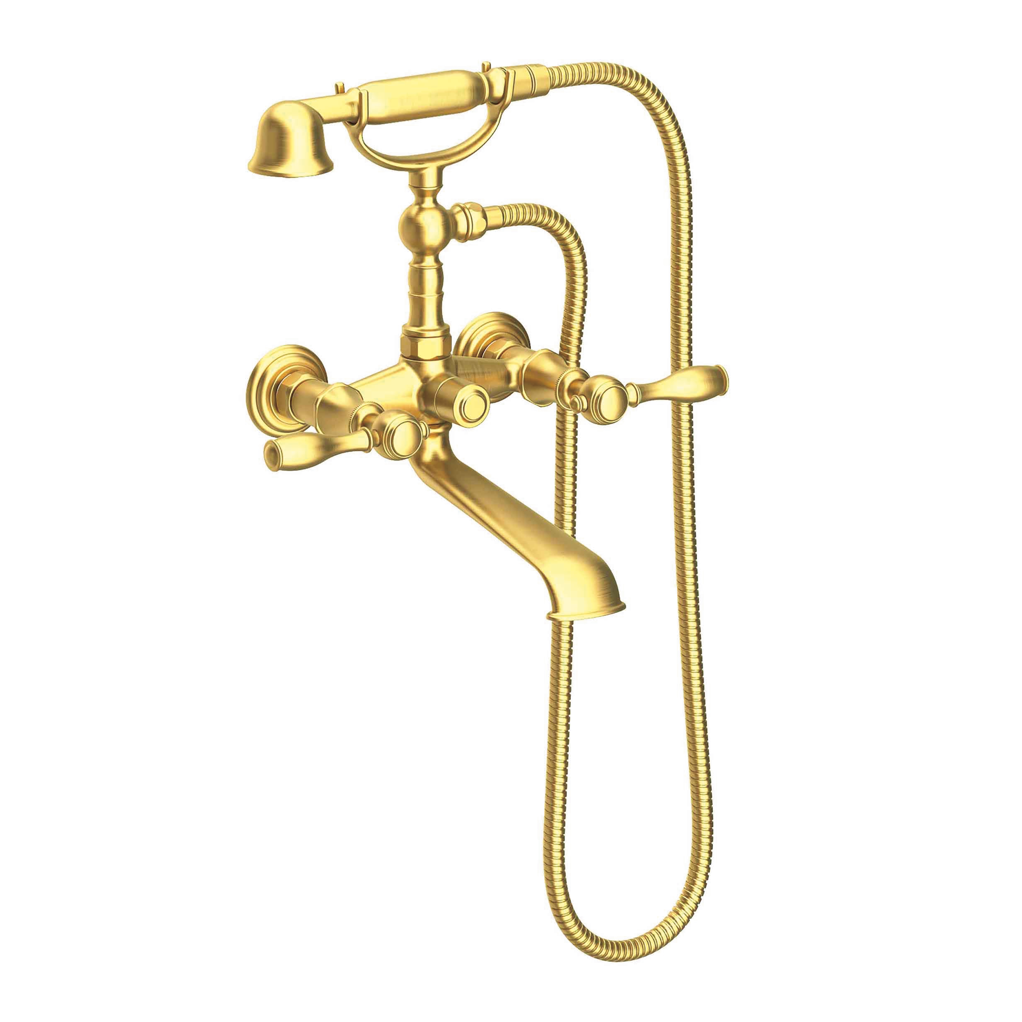 Newport Brass Victoria Exposed Tub & Hand Shower Set - Wall Mount