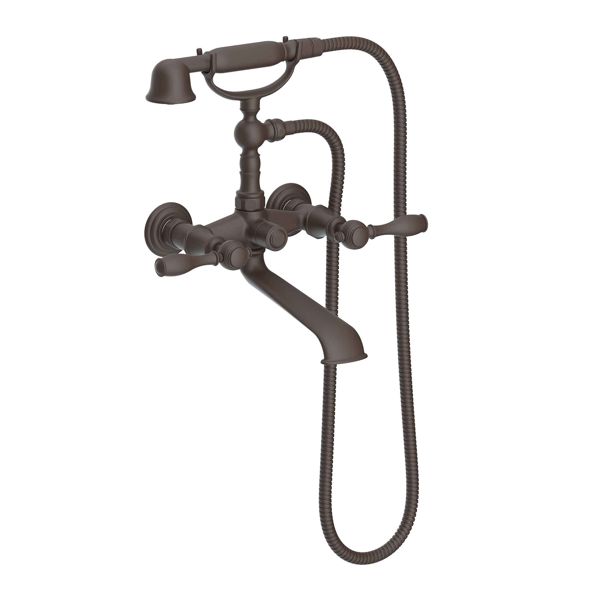 Newport Brass Victoria Exposed Tub & Hand Shower Set - Wall Mount