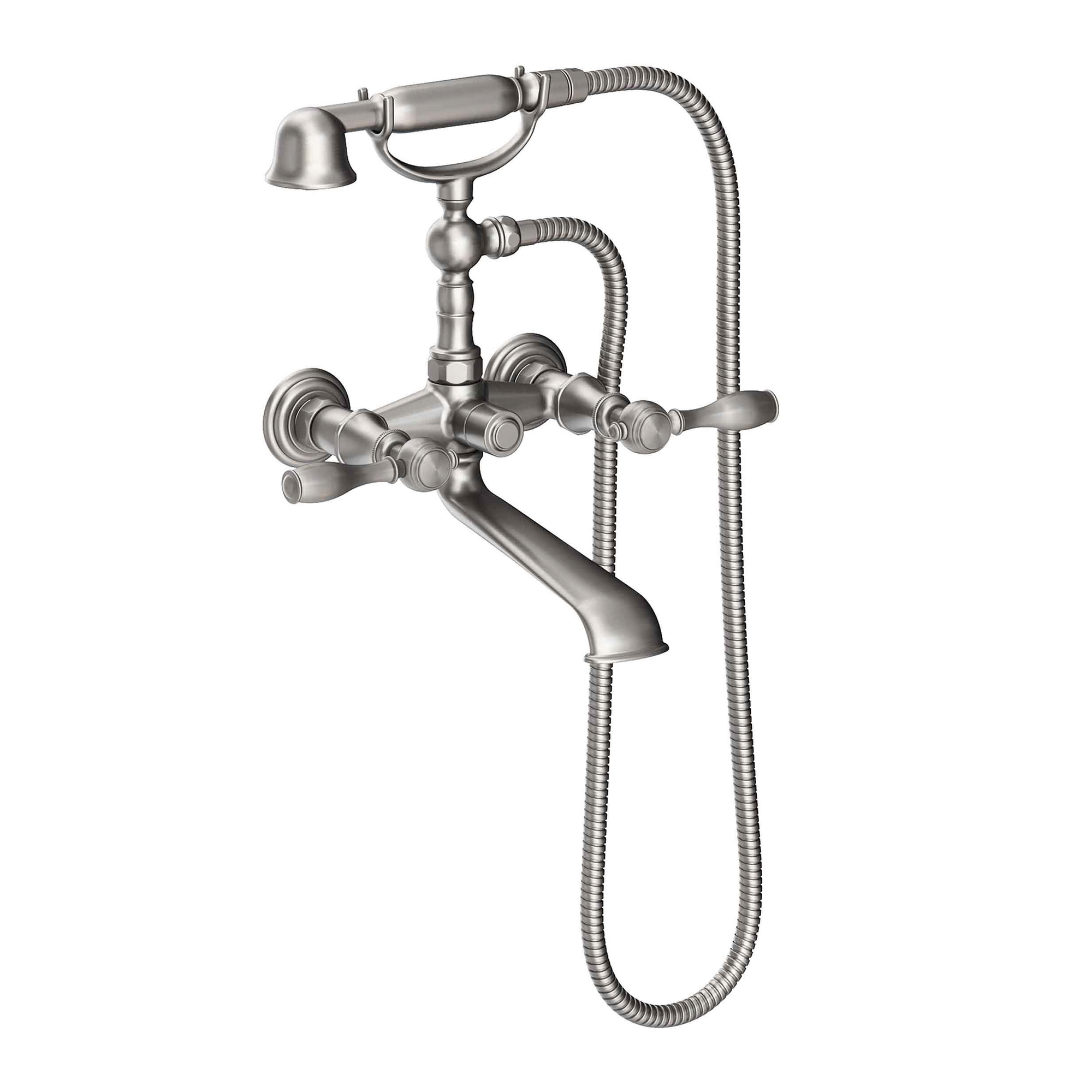 Newport Brass Victoria Exposed Tub & Hand Shower Set - Wall Mount