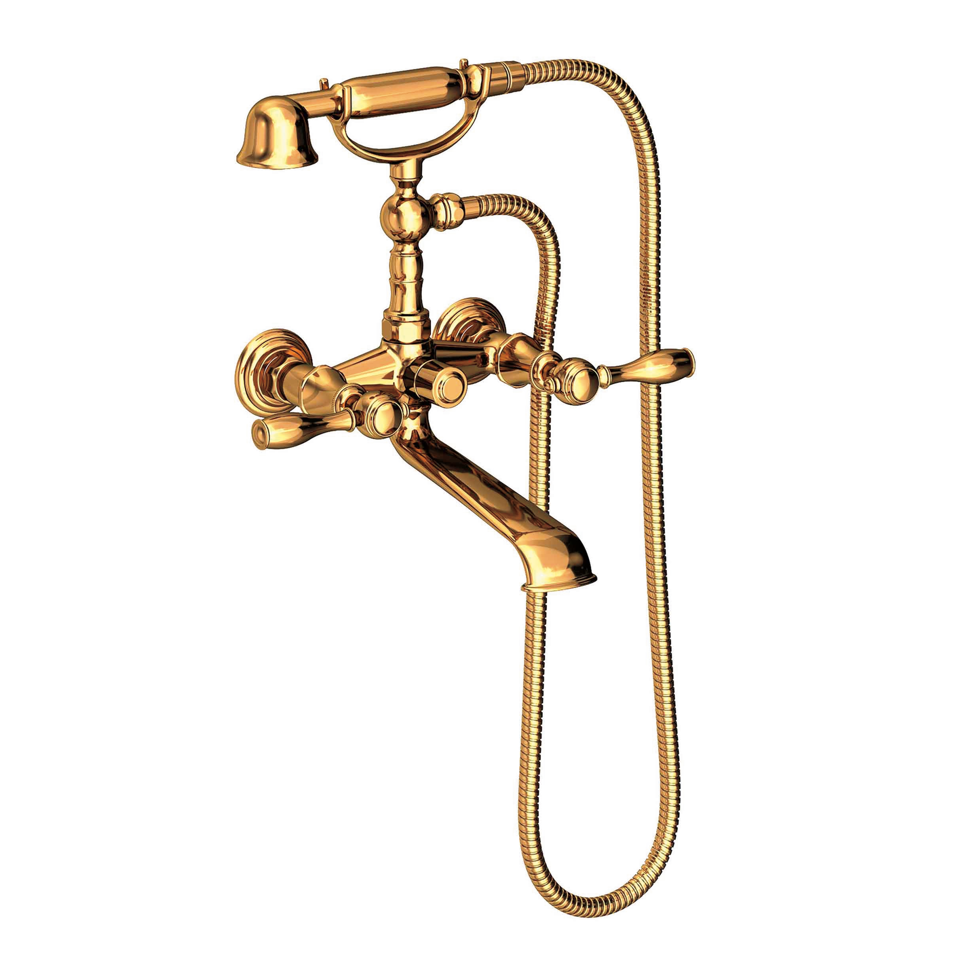 Newport Brass Victoria Exposed Tub & Hand Shower Set - Wall Mount