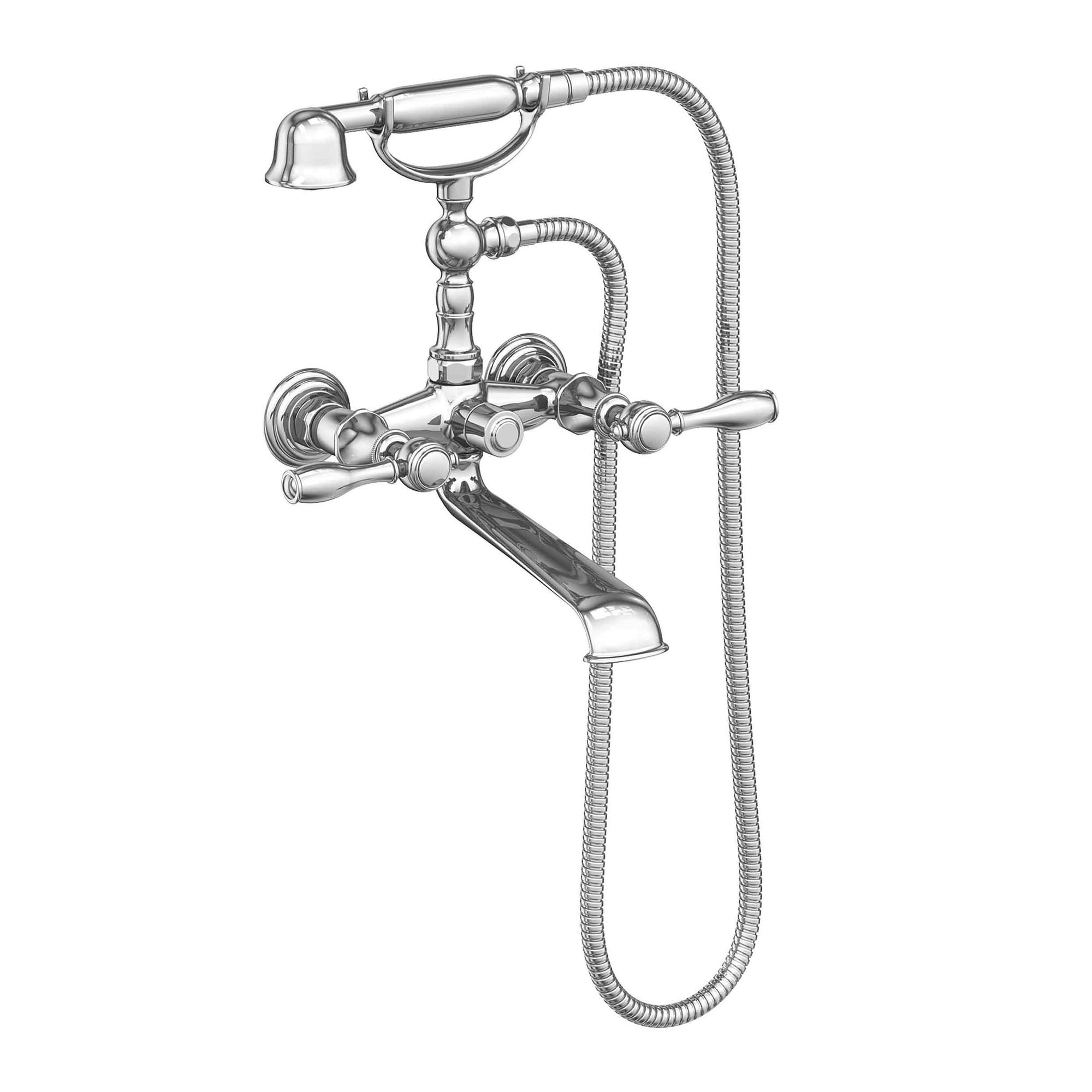 Newport Brass Victoria Exposed Tub & Hand Shower Set - Wall Mount