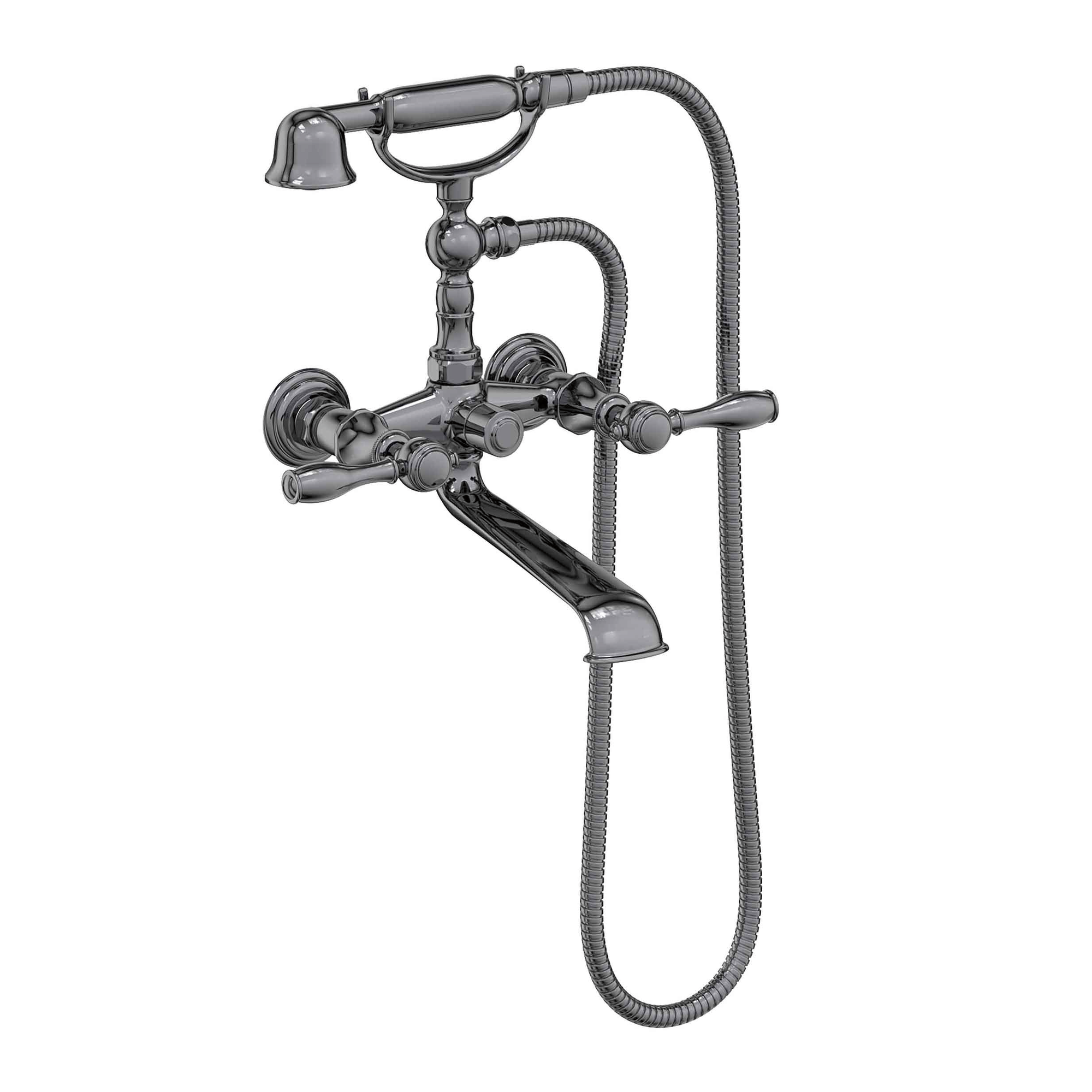 Newport Brass Victoria Exposed Tub & Hand Shower Set - Wall Mount