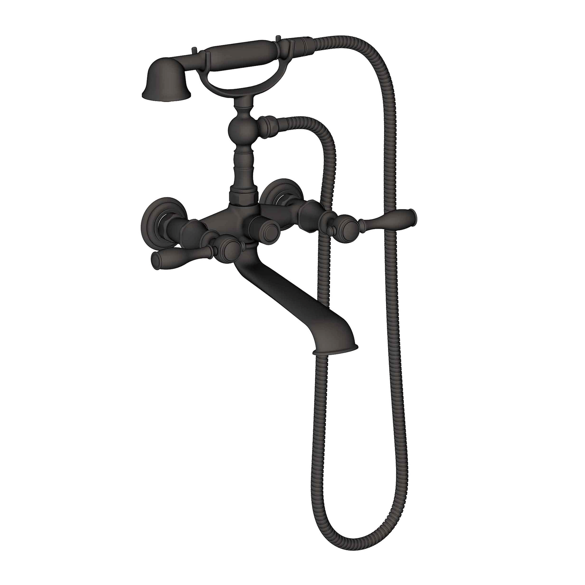 Newport Brass Victoria Exposed Tub & Hand Shower Set - Wall Mount