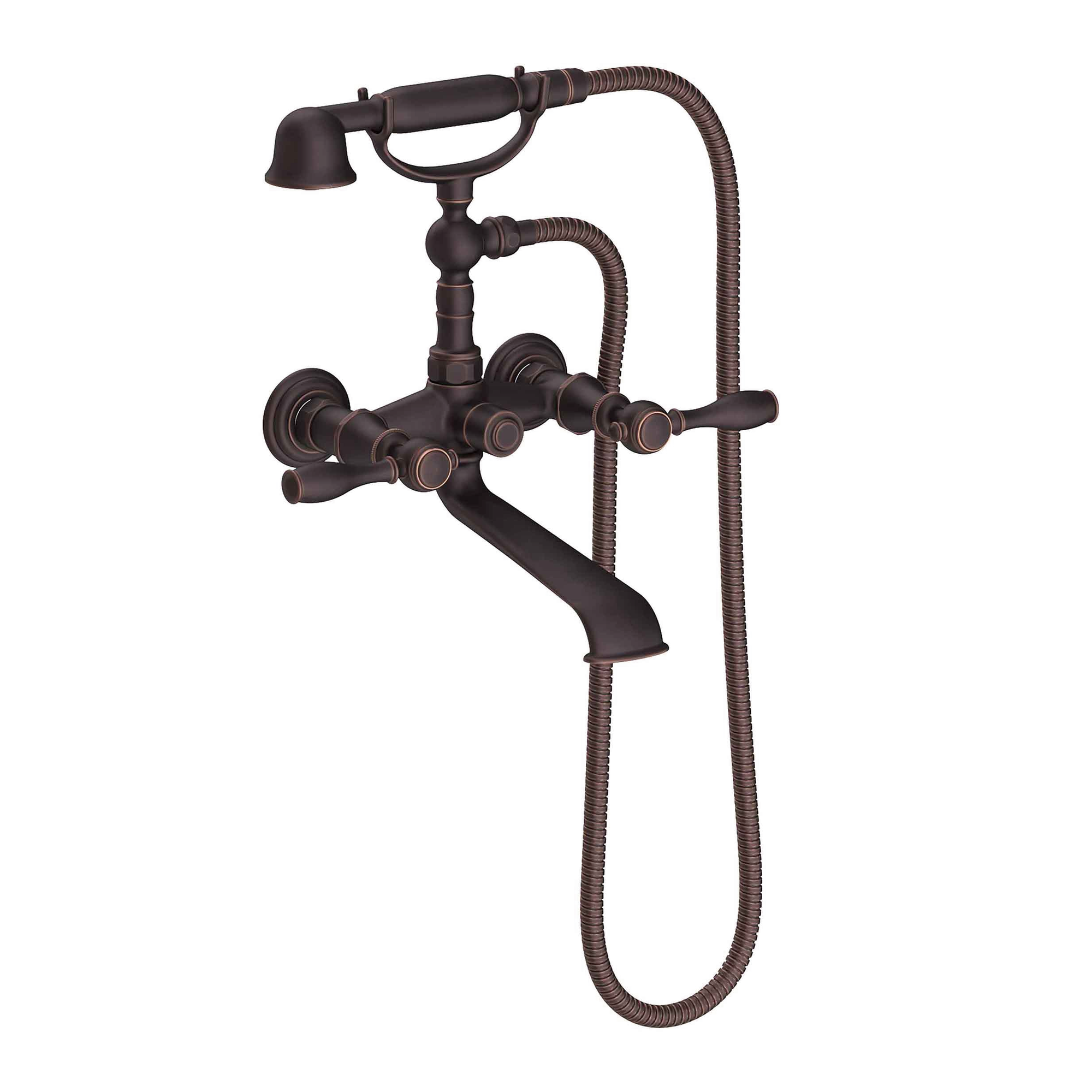 Newport Brass Victoria Exposed Tub & Hand Shower Set - Wall Mount