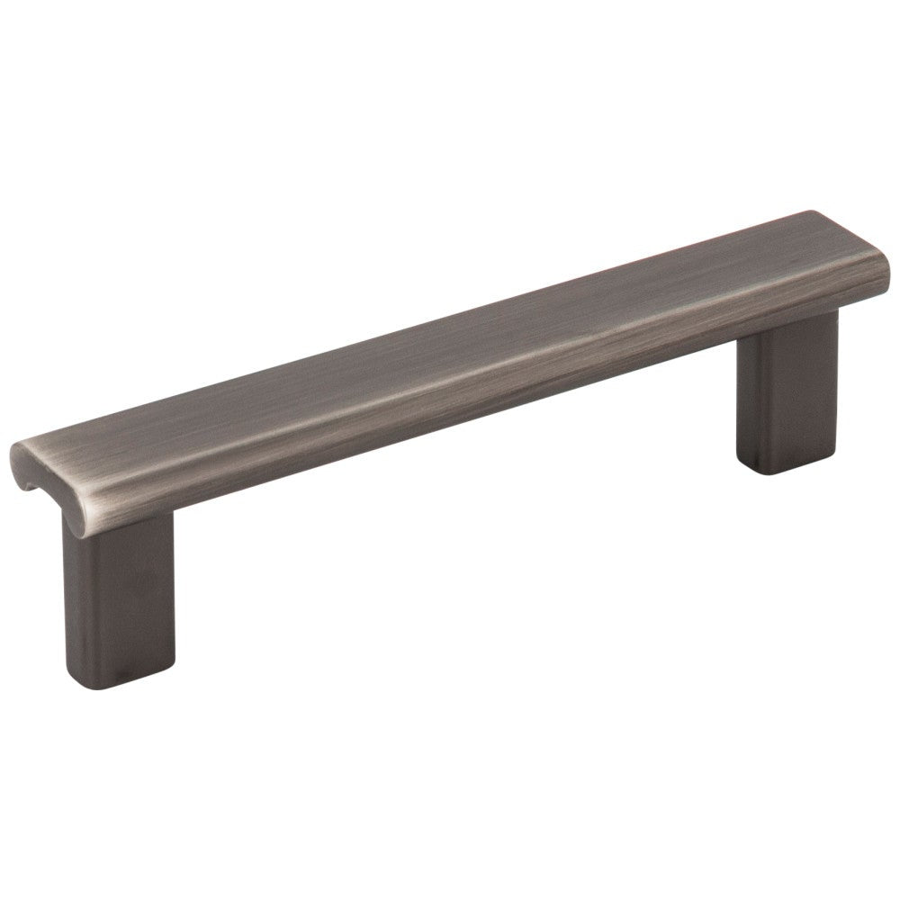 Hardware Resources 3" Center-to-Center Satin Nickel Square Park Cabinet Pull