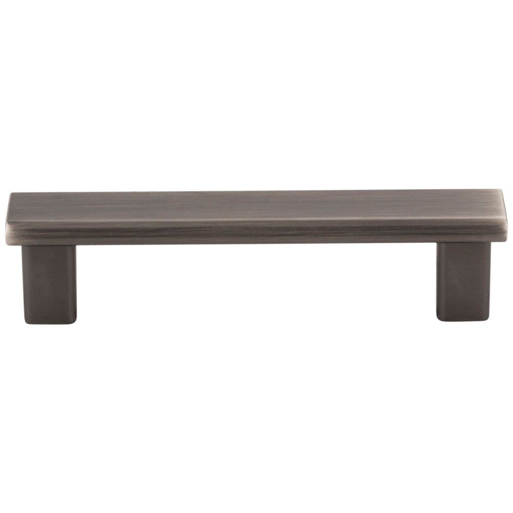 Hardware Resources 3" Center-to-Center Satin Nickel Square Park Cabinet Pull