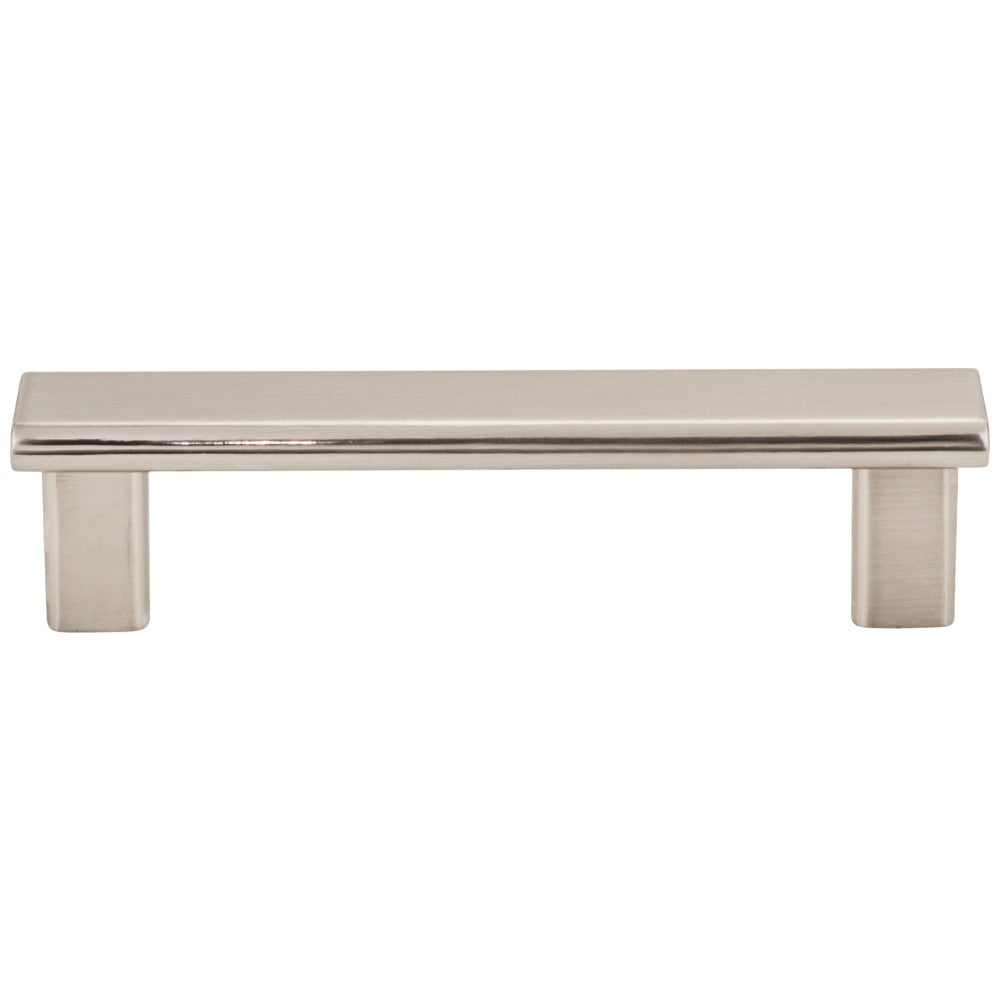 Hardware Resources 3" Center-to-Center Satin Nickel Square Park Cabinet Pull