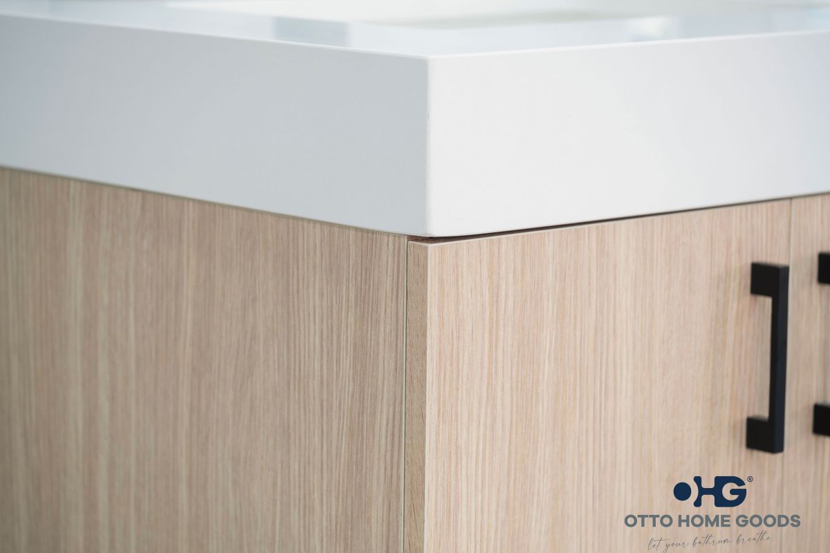 Solana Natural Oak 36" Bathroom Cabinet