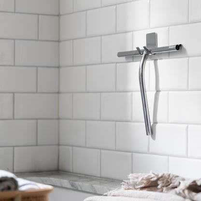 SIDELINE - Shower Squeegee with self-adhesive Hook