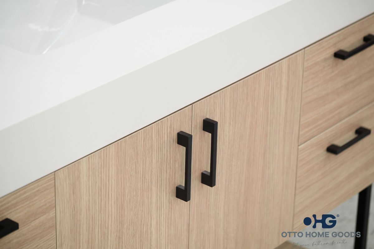 Solana Natural Oak 48" Bathroom Cabinet