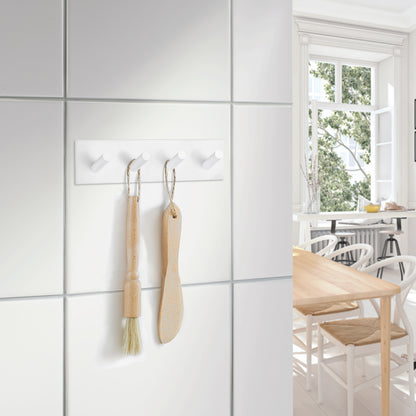 BESLAGSBODEN - Design Quadruple Hook, Self-adhesive