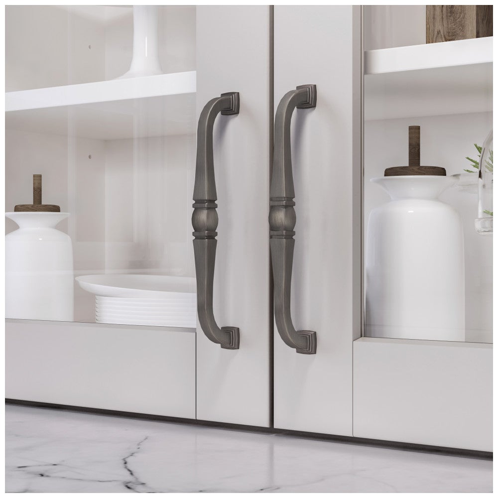 Hardware Resources 96 mm Center-to-Center Satin Nickel Katharine Cabinet Pull