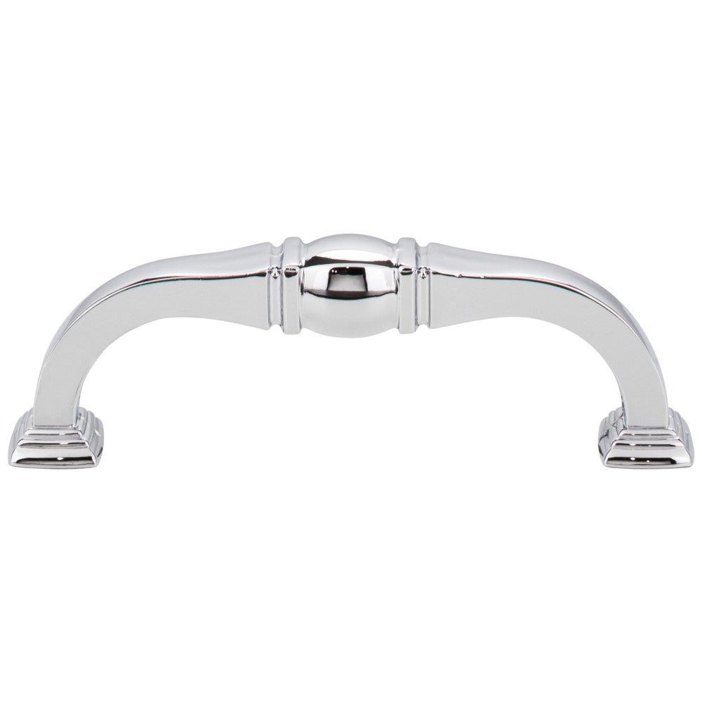 Hardware Resources 96 mm Center-to-Center Satin Nickel Katharine Cabinet Pull