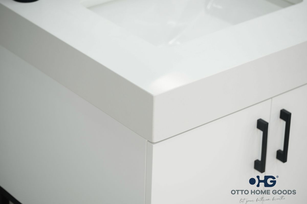 Solana White 36" Bathroom Cabinet