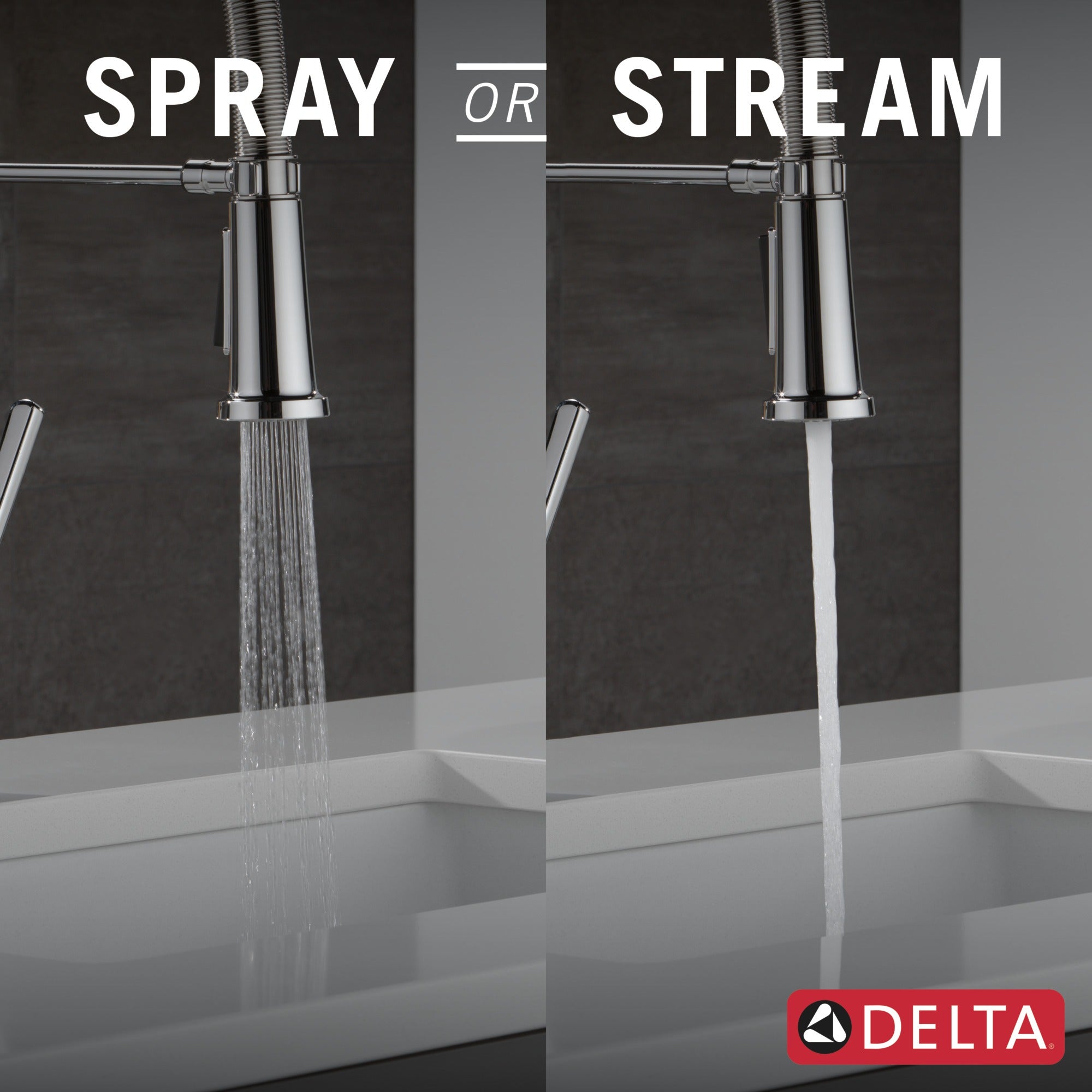 Delta Ermelo® Single Handle Pull-Down Kitchen Faucet With Spring Spout