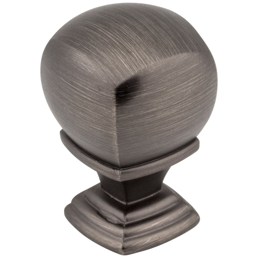Hardware Resources 7/8" Overall Length Satin Nickel Katharine Cabinet Knob