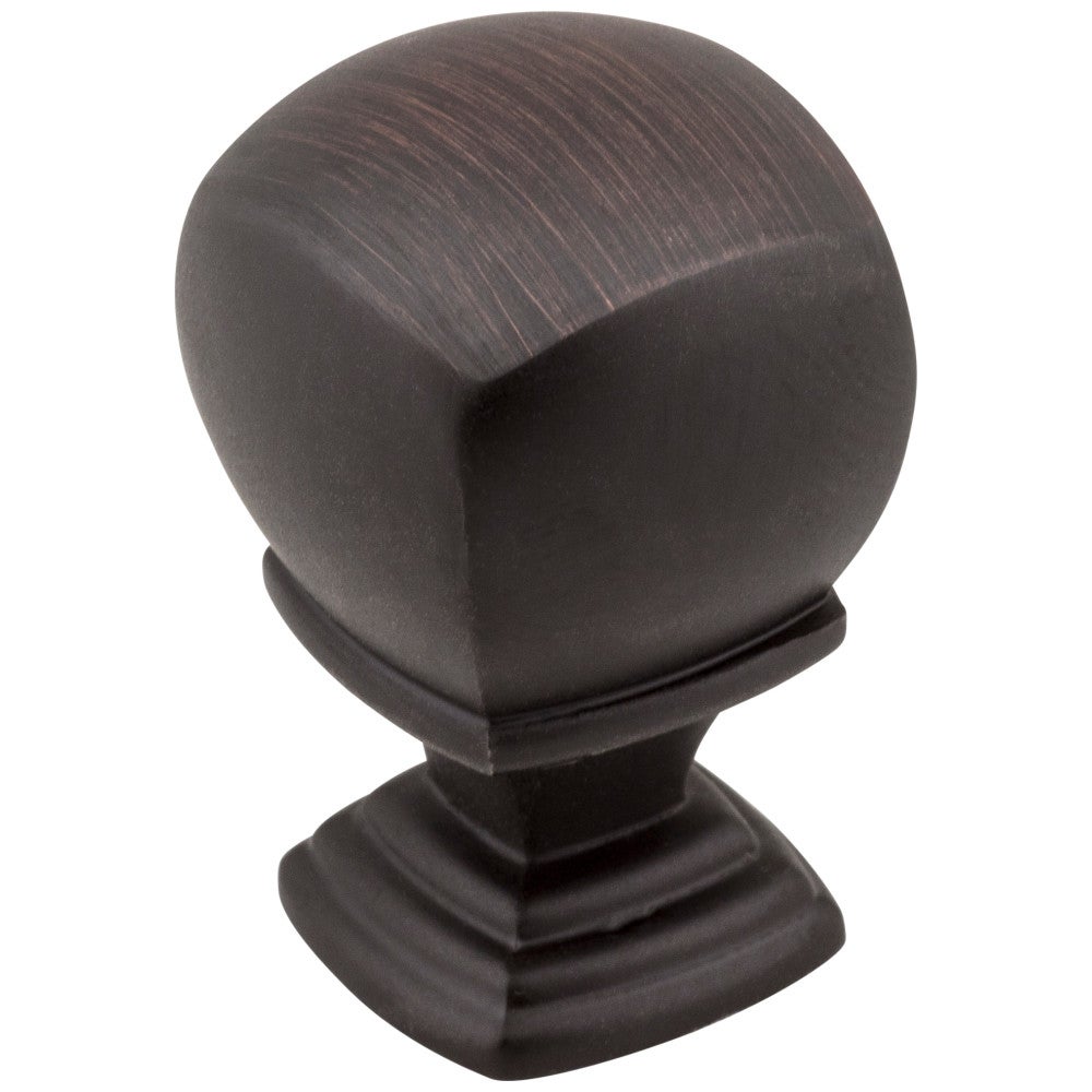 Hardware Resources 7/8" Overall Length Satin Nickel Katharine Cabinet Knob