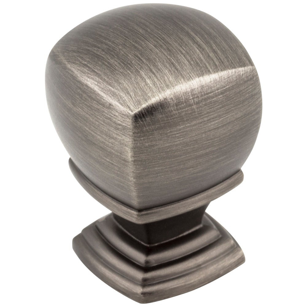 Hardware Resources 7/8" Overall Length Satin Nickel Katharine Cabinet Knob