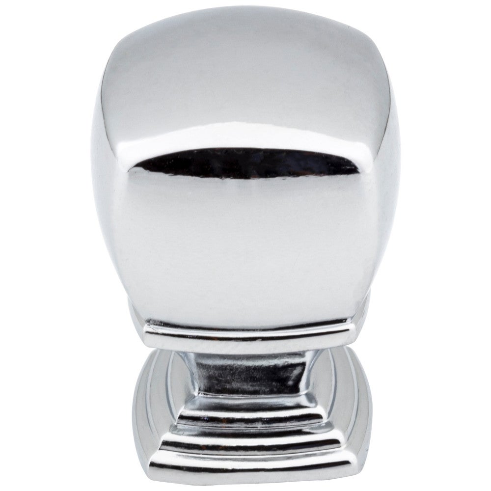 Hardware Resources 7/8" Overall Length Satin Nickel Katharine Cabinet Knob