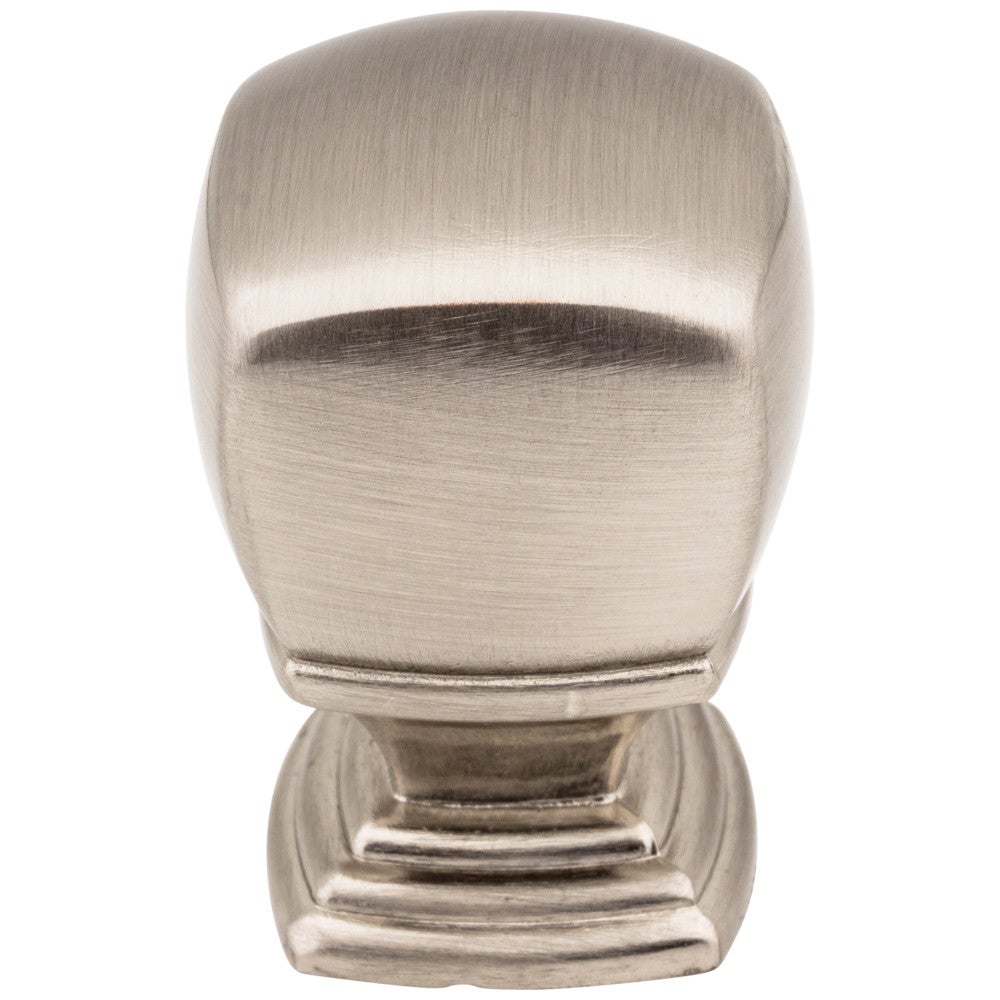 Hardware Resources 7/8" Overall Length Satin Nickel Katharine Cabinet Knob
