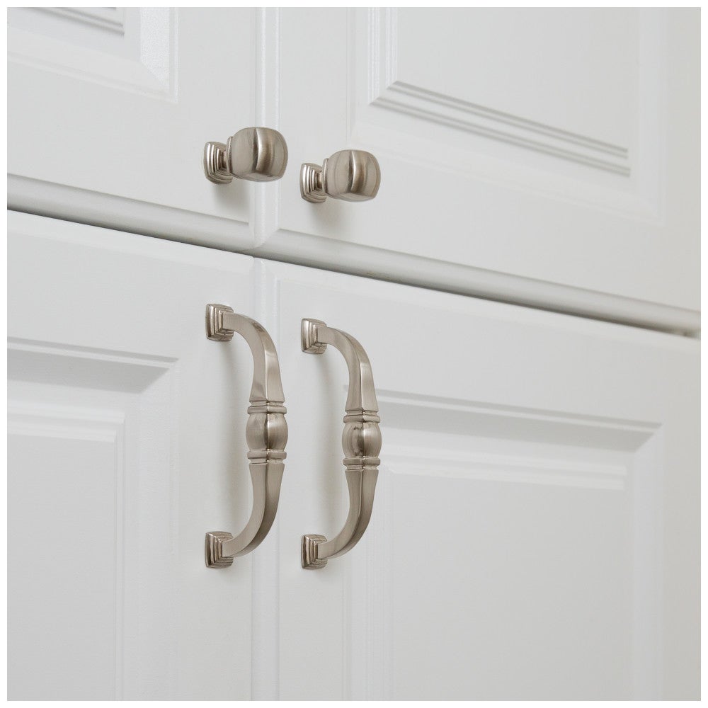 Hardware Resources 7/8" Overall Length Satin Nickel Katharine Cabinet Knob