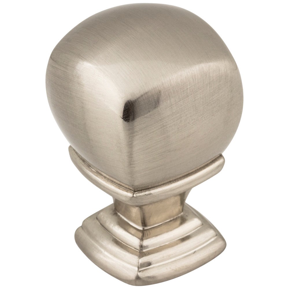 Hardware Resources 7/8" Overall Length Satin Nickel Katharine Cabinet Knob