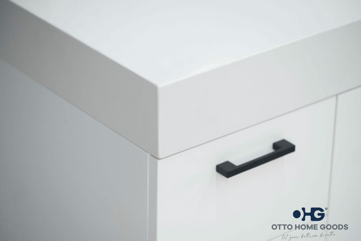 Solana White 48" Bathroom Cabinet