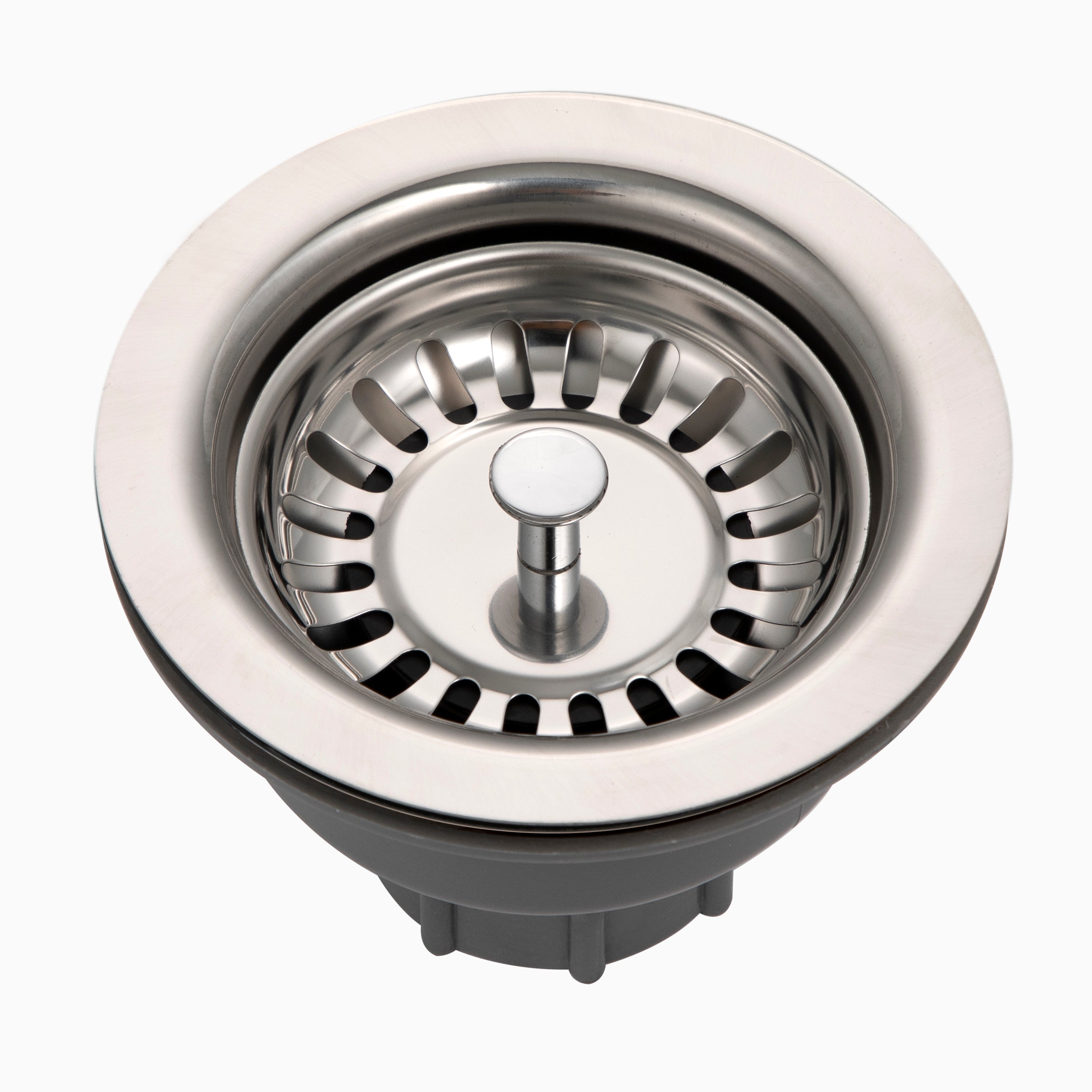 Houzer 3-1/2" Stainless Steel Basket Strainer