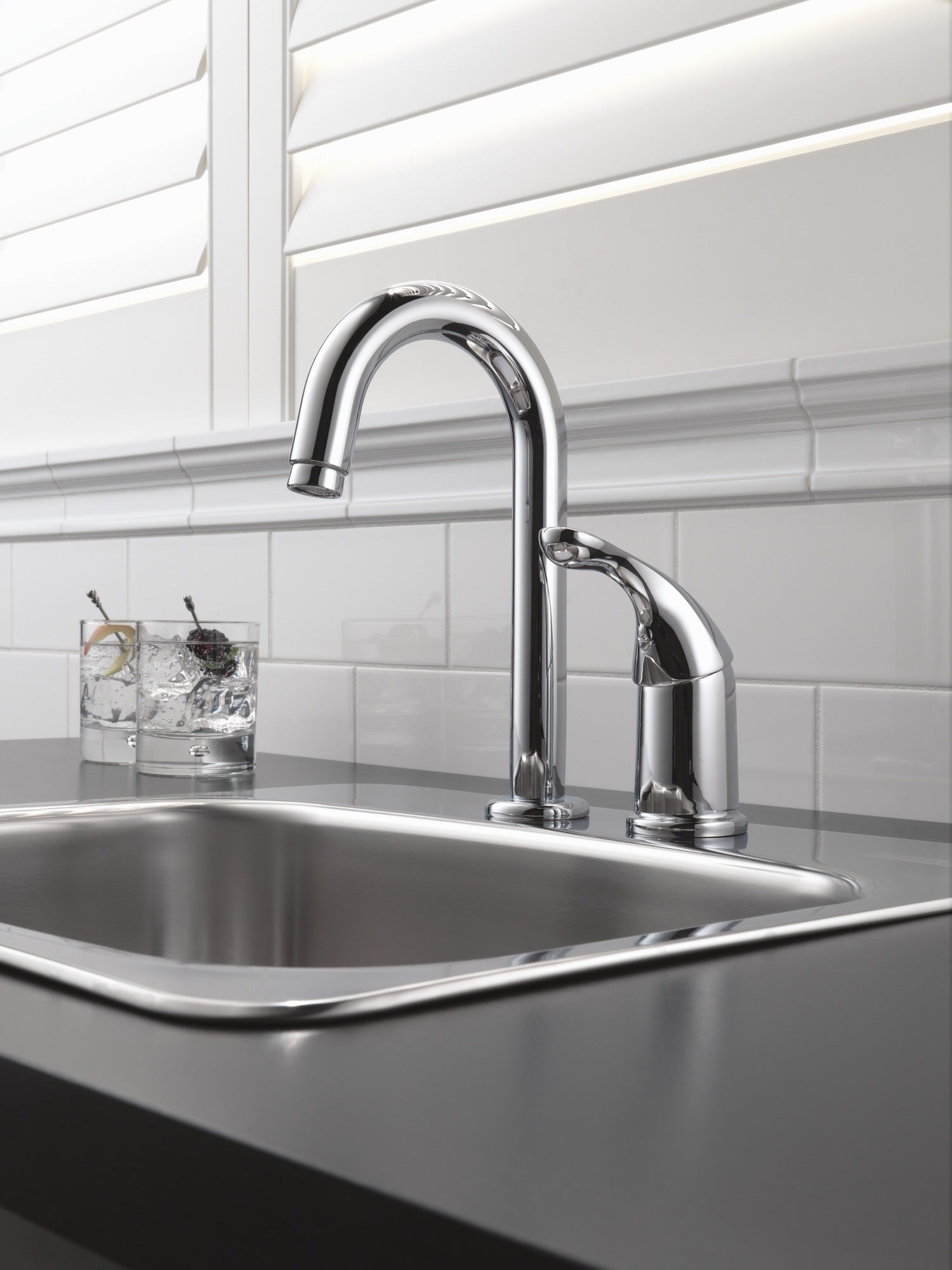 Delta 134 / 100 / 300 / 400 Series Single Handle Bar / Prep Faucet