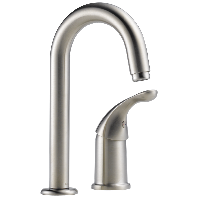 Delta 134 / 100 / 300 / 400 Series Single Handle Bar / Prep Faucet