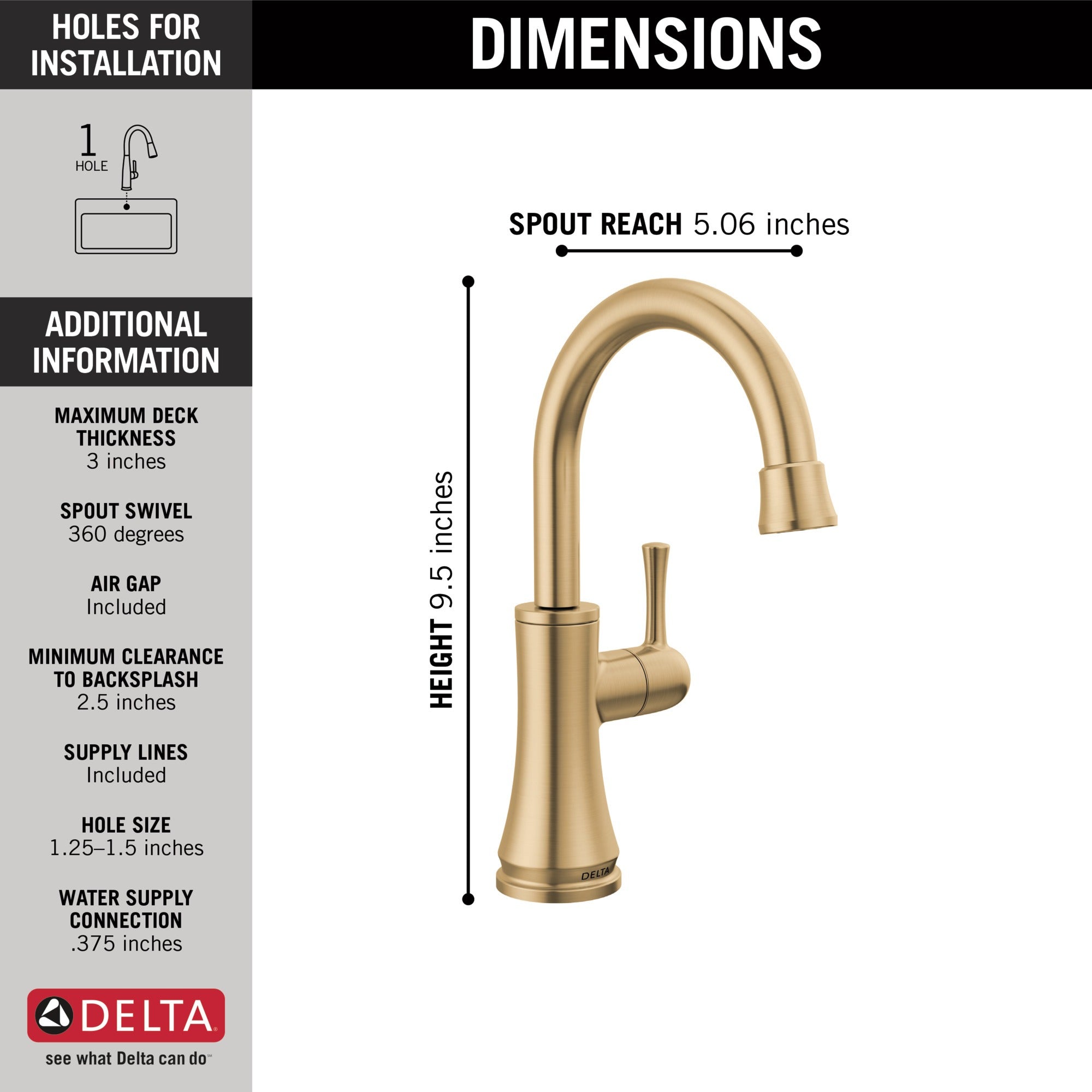 Delta Other Transitional Beverage Faucet